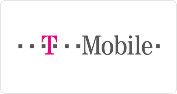 T-Mobile logo on white background